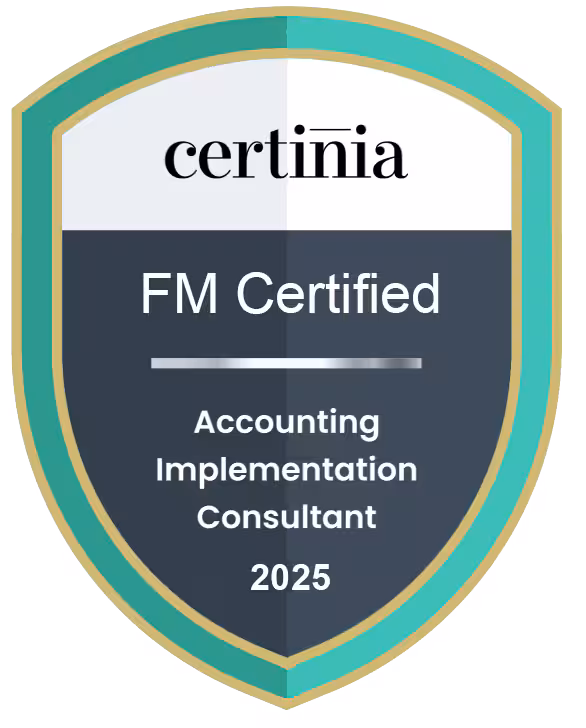 Certinia ERP Financial Management